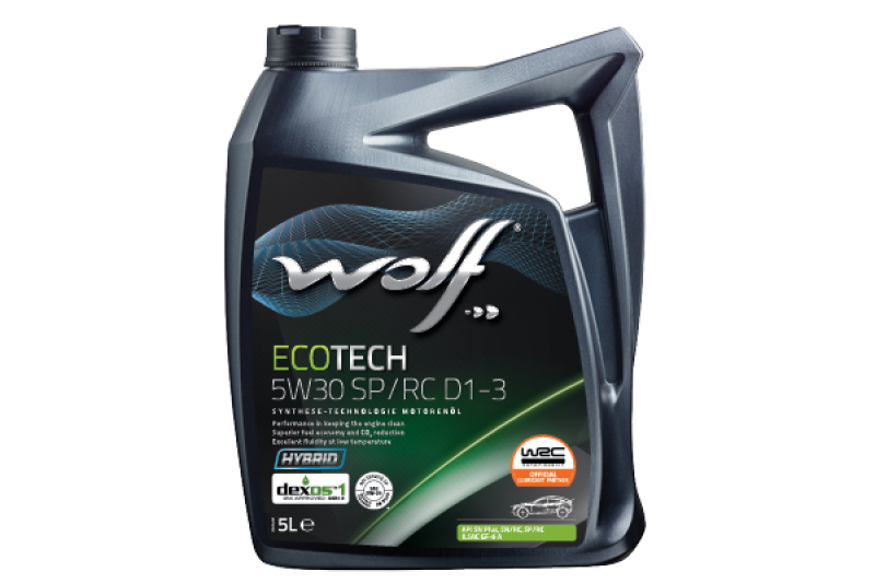 WOLF Motoröl WOLF ECOTECH 5W30 SP/RC D1-3