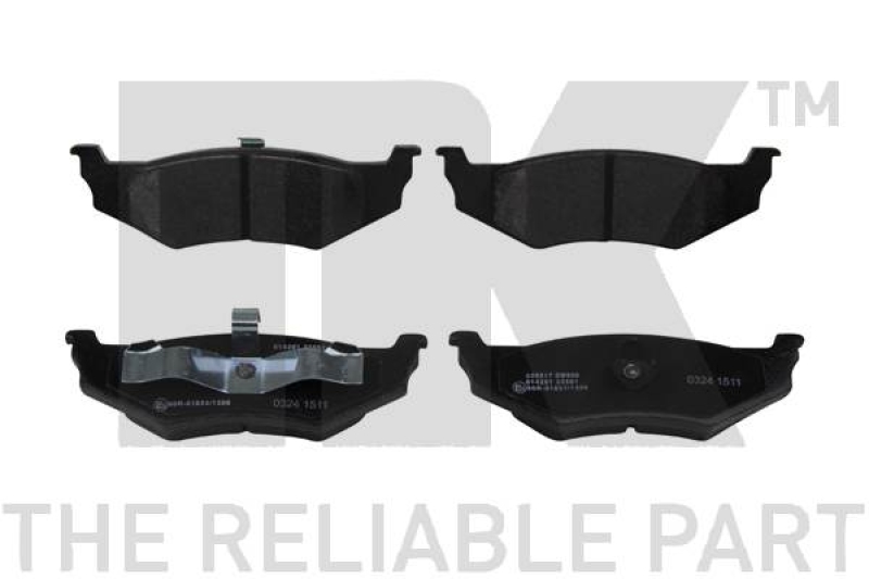 NK Brake Pad Set, disc brake