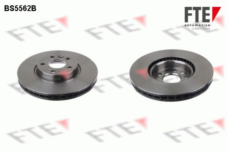 2x FTE Bremsscheibe COATED RANGE