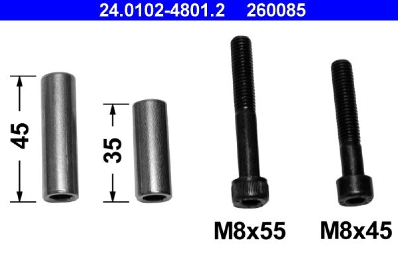 ATE Guide Sleeve Kit, brake caliper