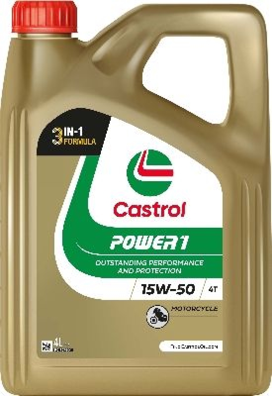 CASTROL Motoröl Castrol POWER1 4T 15W-50