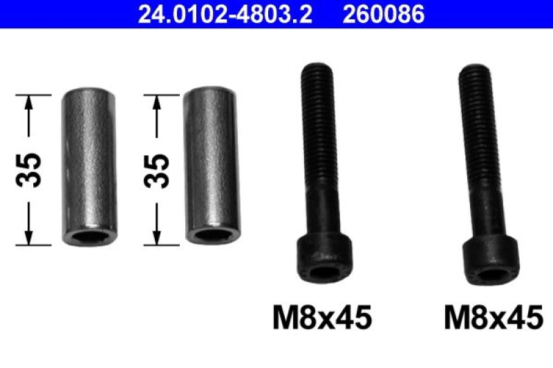 ATE Guide Sleeve Kit, brake caliper