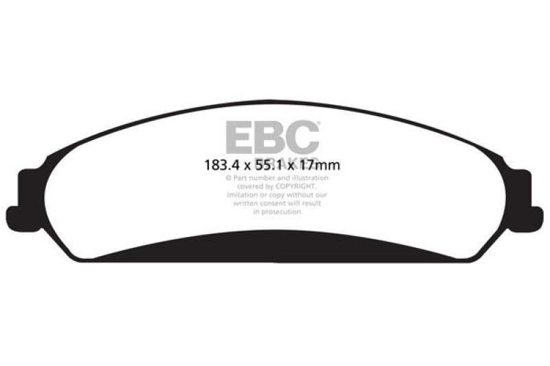 EBC Brakes Brake Pad Set, disc brake