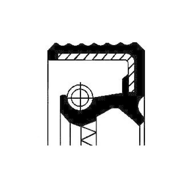 CORTECO Shaft Seal, differential