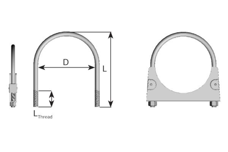 DINEX Clamp, exhaust system