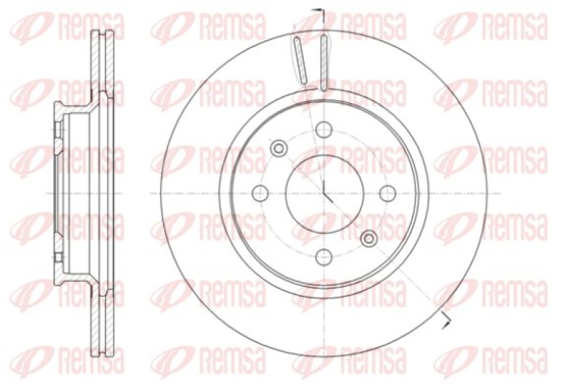 2x KAWE Brake Disc