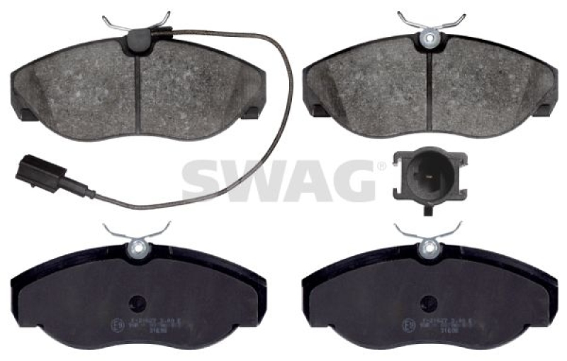 SWAG Brake Pad Set, disc brake