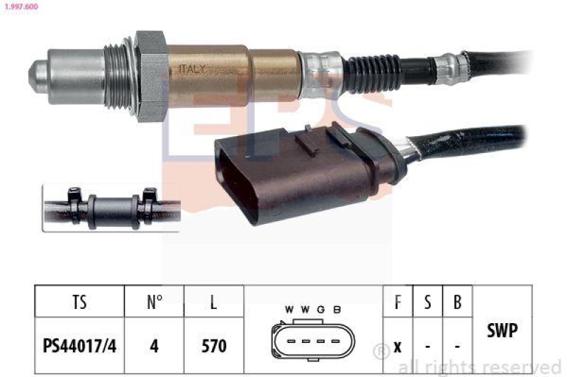 EPS Lambdasonde Made in Italy - OE Equivalent