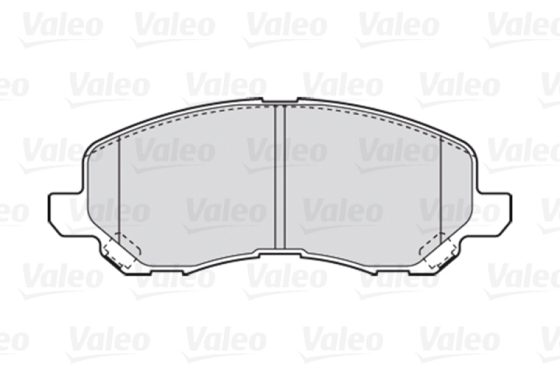 VALEO Brake Pad Set, disc brake FIRST