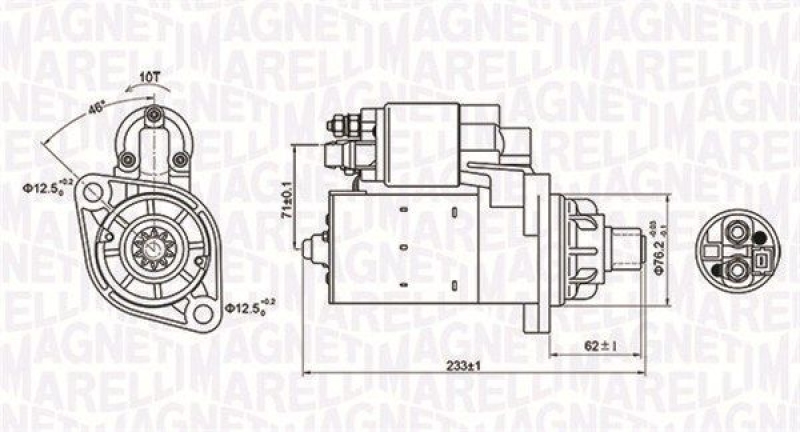 MAGNETI MARELLI Starter