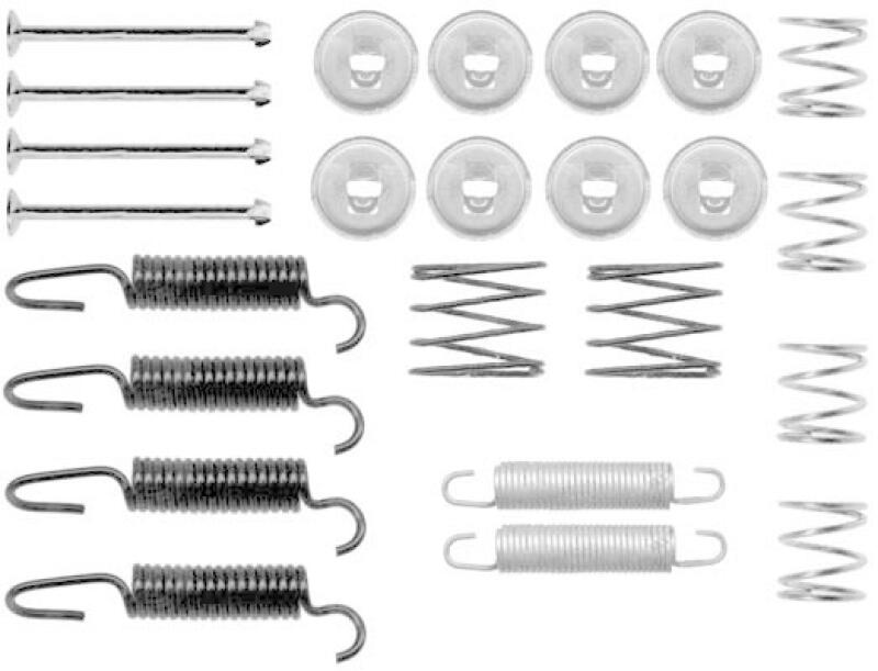 TRW Accessory Kit, parking brake shoes