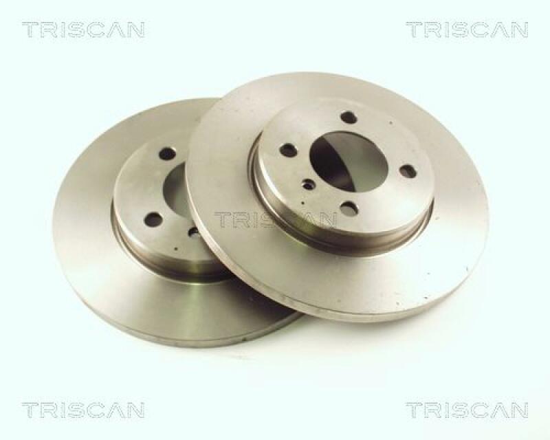 2x TRISCAN Brake Disc