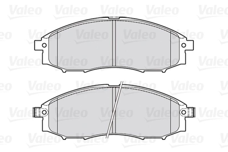 VALEO Brake Pad Set, disc brake FIRST