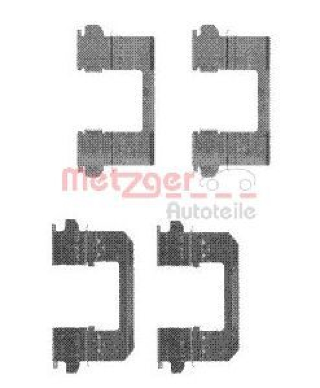 METZGER Accessory Kit, disc brake pad