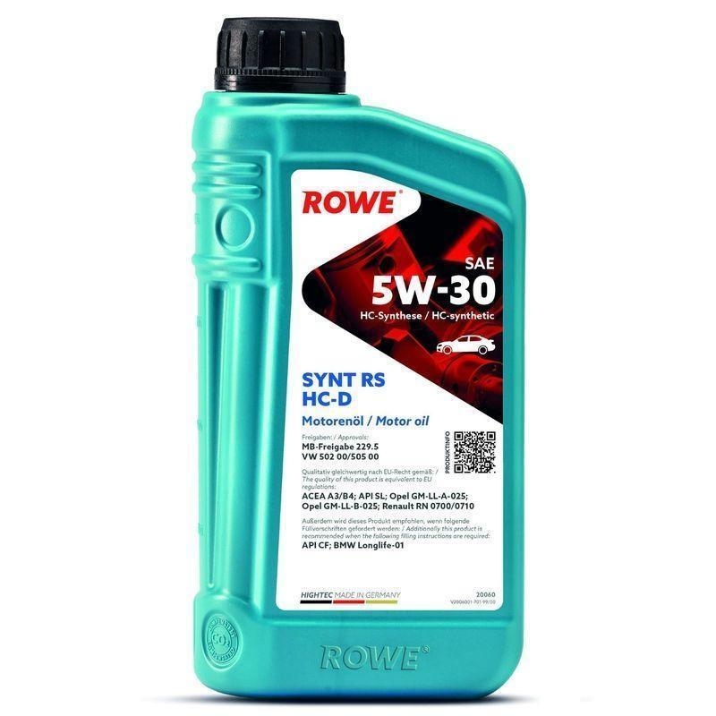 ROWE Motoröl HIGHTEC SYNT RS HC-D SAE 5W-30 (20060)