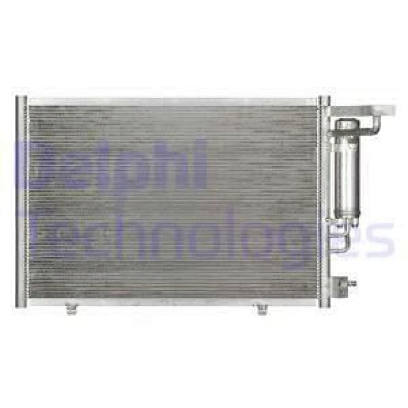 DELPHI Condenser, air conditioning