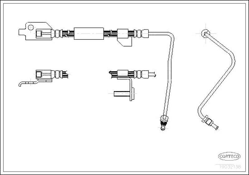 CORTECO Bremsschlauch