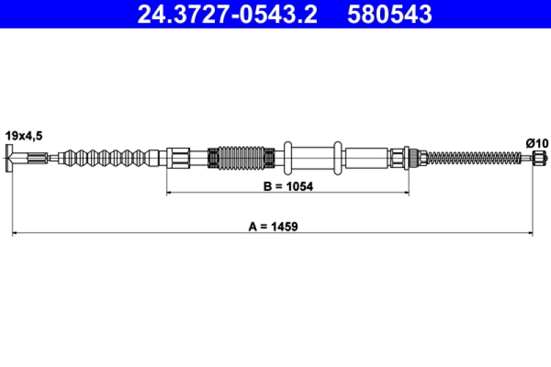 ATE Cable, parking brake