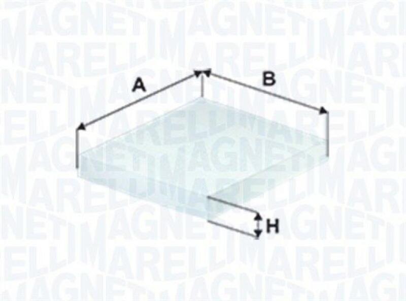 MAGNETI MARELLI Filter, Innenraumluft