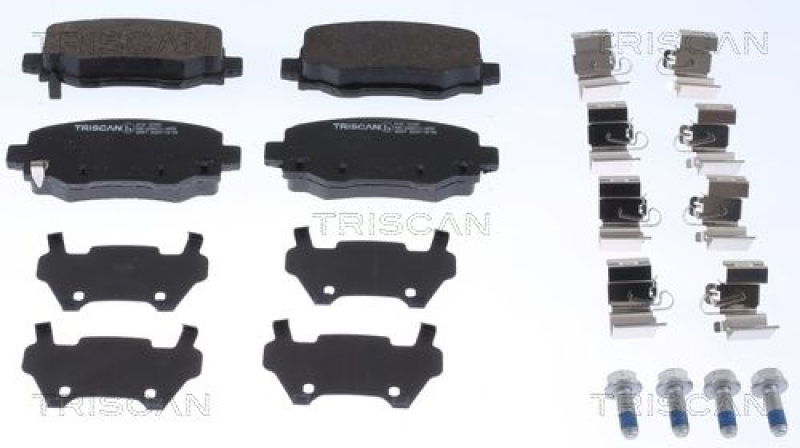 TRISCAN Brake Pad Set, disc brake