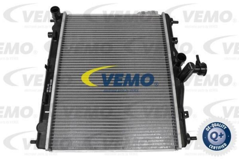 VEMO Radiator, engine cooling Q+, original equipment manufacturer quality