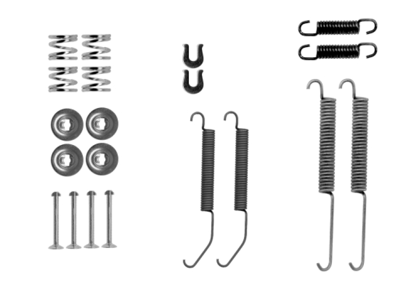 HELLA Accessory Kit, brake shoes