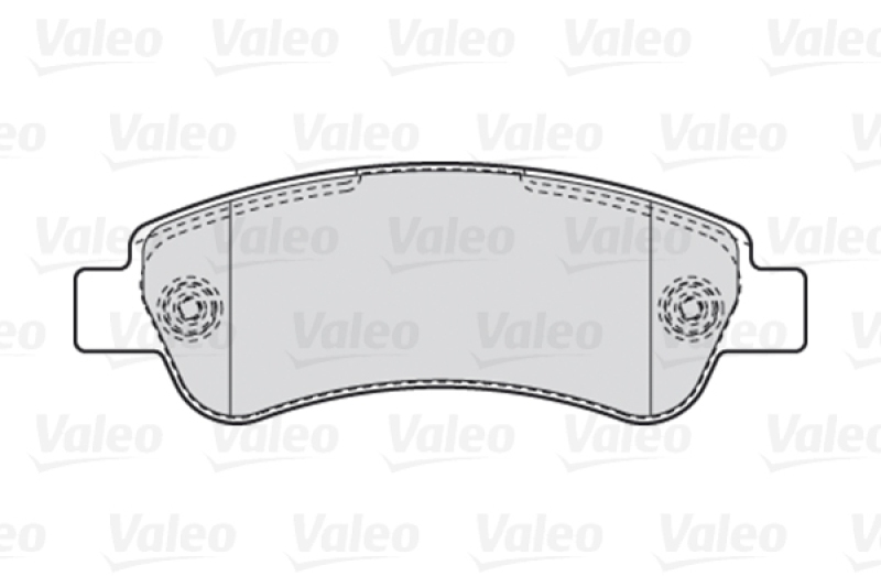 VALEO Brake Pad Set, disc brake FIRST