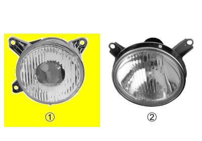 VAN WEZEL Headlight