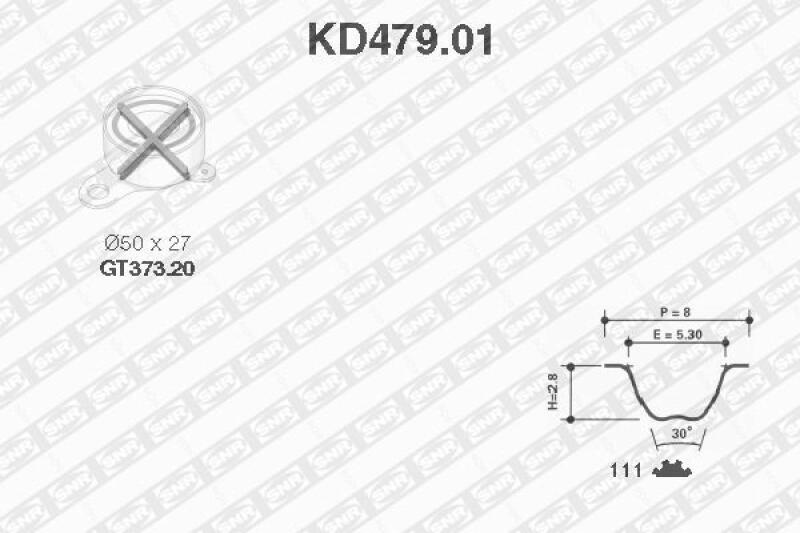 SNR Timing Belt Set