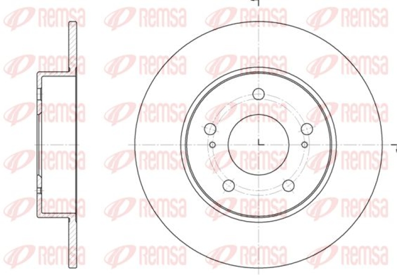 2x KAWE Brake Disc