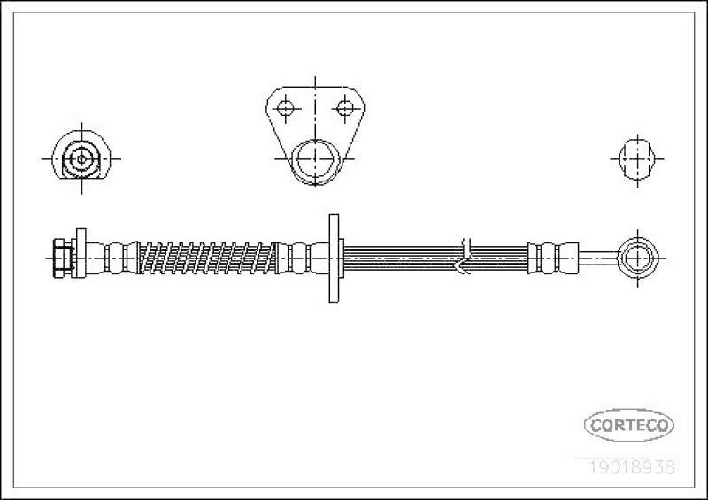 CORTECO Bremsschlauch