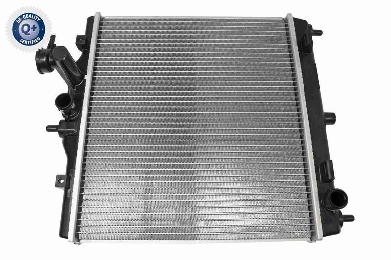 VEMO Radiator, engine cooling Q+, original equipment manufacturer quality