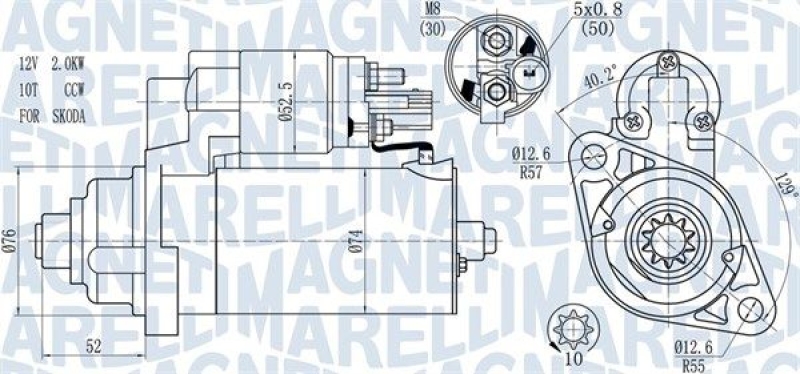 MAGNETI MARELLI Starter