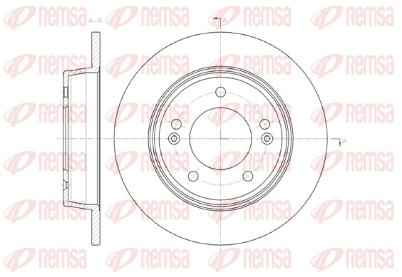 2x KAWE Brake Disc