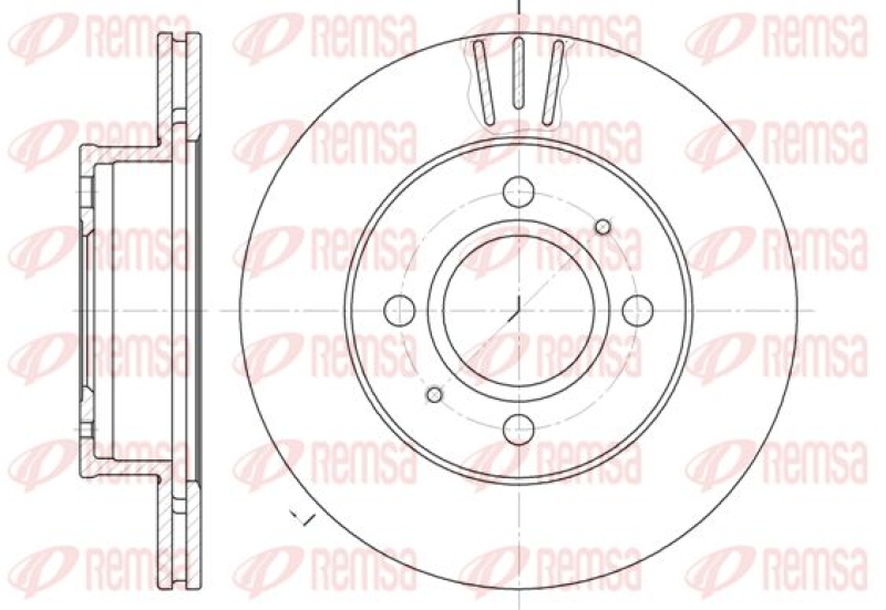 2x KAWE Brake Disc