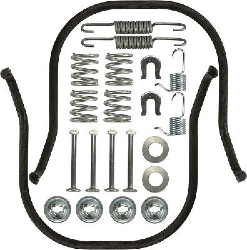 TRW Accessory Kit, brake shoes