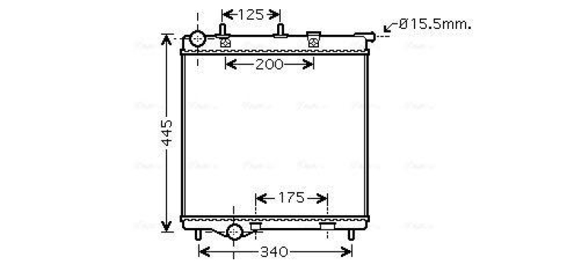 AVA QUALITY COOLING K&uuml;hler, Motork&uuml;hlung