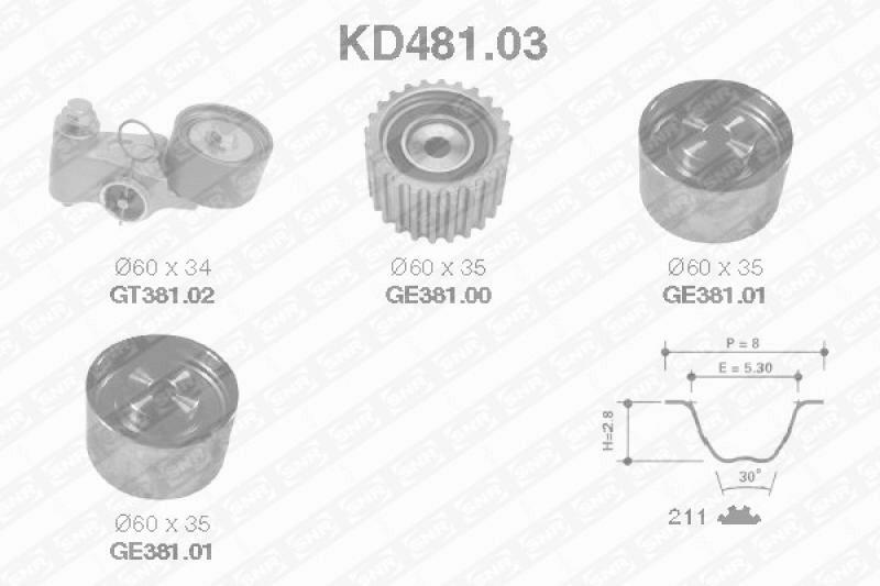 SNR Timing Belt Kit