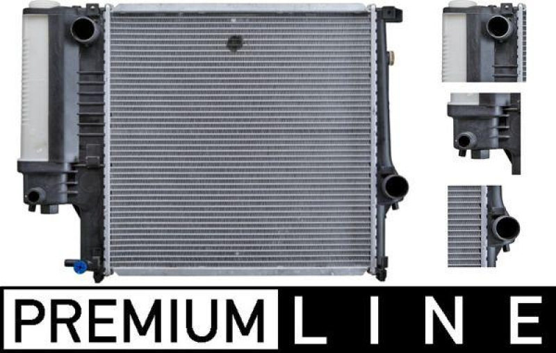 MAHLE Radiator, engine cooling BEHR *** PREMIUM LINE ***