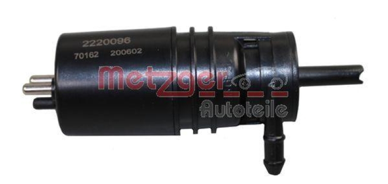 METZGER Washer Fluid Pump, window cleaning