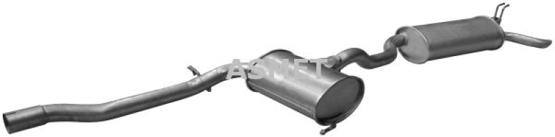 ASMET Rear Muffler