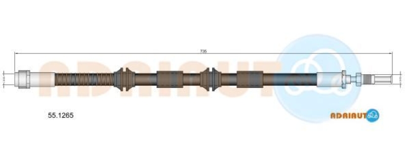 ADRIAUTO Brake Hose