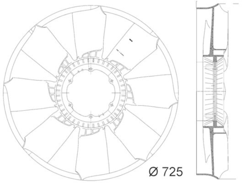 MAHLE Lüfterrad, Motorkühlung BEHR *** PREMIUM LINE ***