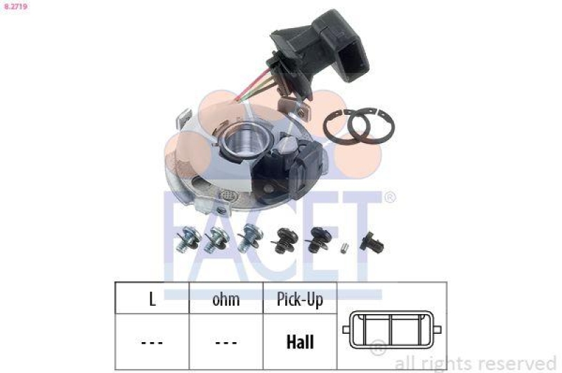 FACET Sensor, ignition pulse Made in Italy - OE Equivalent