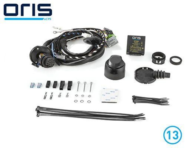 ACPS-ORIS Elektrosatz, Anhängevorrichtung ORIS E-Set spezifisch 13 p.