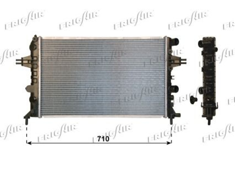 FRIGAIR Radiator, engine cooling