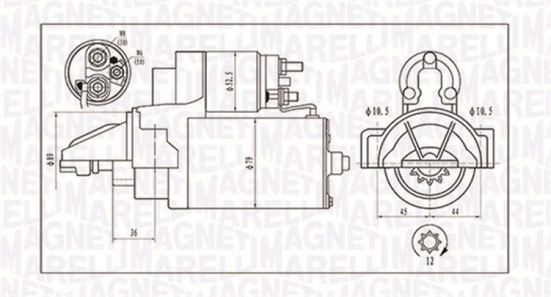 MAGNETI MARELLI Starter