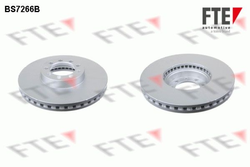 2x FTE Bremsscheibe COATED RANGE