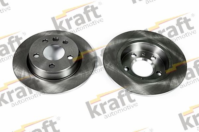 2x KRAFT AUTOMOTIVE Brake Disc