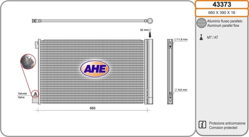 AHE Condenser, air conditioning